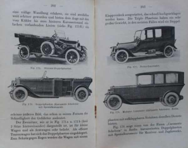 Martini "Das moderne Automobil" Vehicletechnic 1917 (5783)